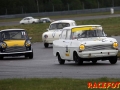 Ã&rspremiÃ¤r fÃ¶r Racing Historiska Klubben i Anderstorp. VÃ¤xlande vÃ¤der med regnskurar.