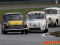 Ã&rspremiÃ¤r fÃ¶r Racing Historiska Klubben i Anderstorp. VÃ¤xlande vÃ¤der med regnskurar.