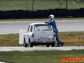 Ã&rspremiÃ¤r fÃ¶r Racing Historiska Klubben i Anderstorp. VÃ¤xlande vÃ¤der med regnskurar.