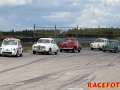 Ã&rspremiÃ¤r fÃ¶r Racing Historiska Klubben i Anderstorp. VÃ¤xlande vÃ¤der med regnskurar.
