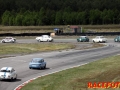 Ã&rspremiÃ¤r fÃ¶r Racing Historiska Klubben i Anderstorp. VÃ¤xlande vÃ¤der med regnskurar.