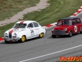 Ã&rspremiÃ¤r fÃ¶r Racing Historiska Klubben i Anderstorp. VÃ¤xlande vÃ¤der med regnskurar.