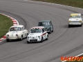 Ã&rspremiÃ¤r fÃ¶r Racing Historiska Klubben i Anderstorp. VÃ¤xlande vÃ¤der med regnskurar.