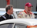 Ã&rspremiÃ¤r fÃ¶r Racing Historiska Klubben i Anderstorp. VÃ¤xlande vÃ¤der med regnskurar.
