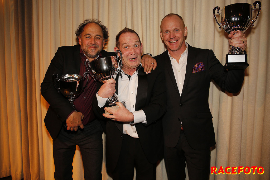RHK-mästerskapet 2016: Jan Christians, Christer Abrahamsson & Hans Beckert.