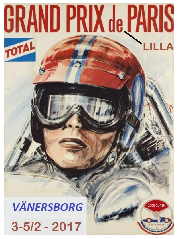 Inbjudan grand prix lilla Paris